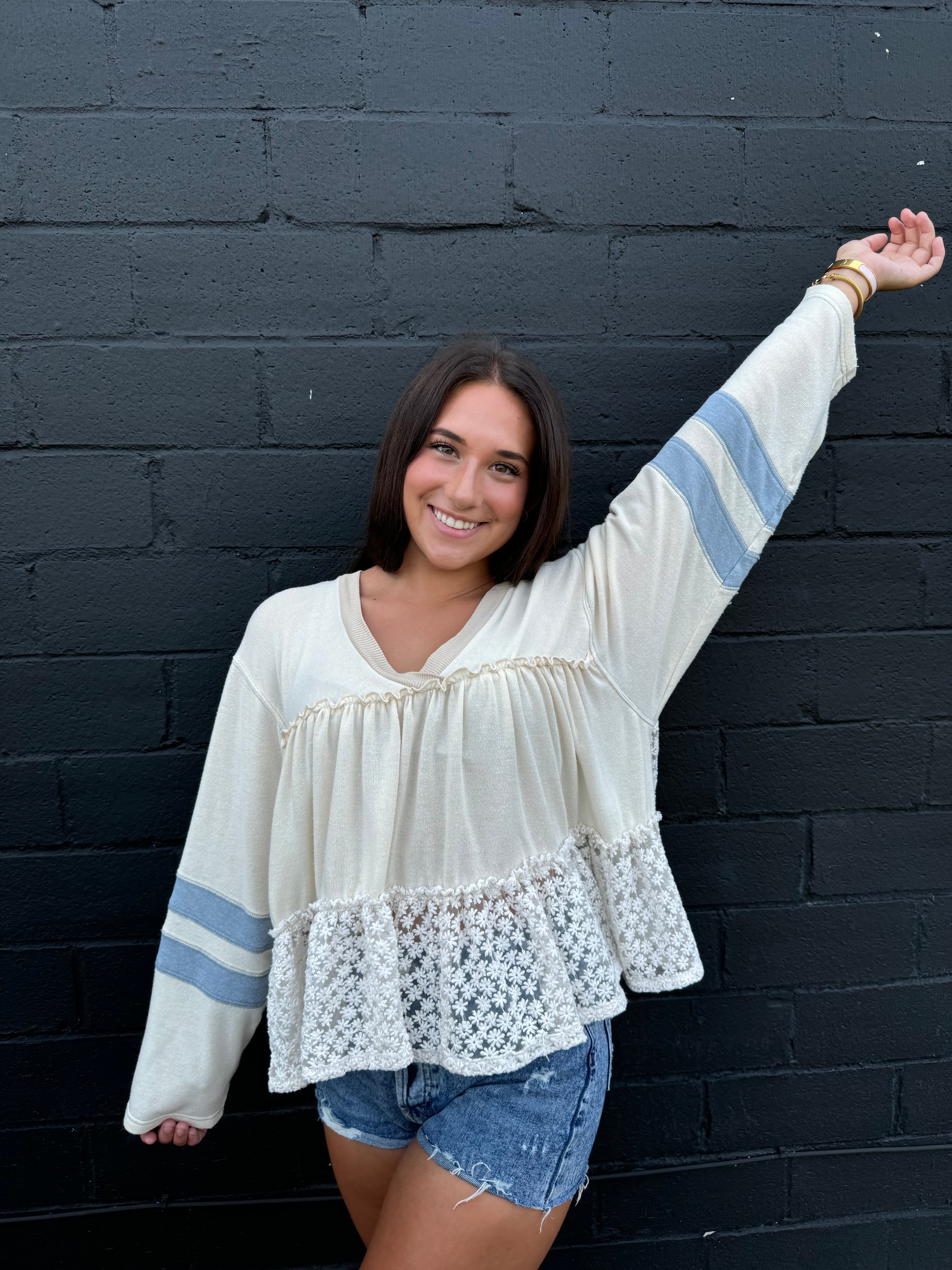 Dani Lace Knitted Jersey