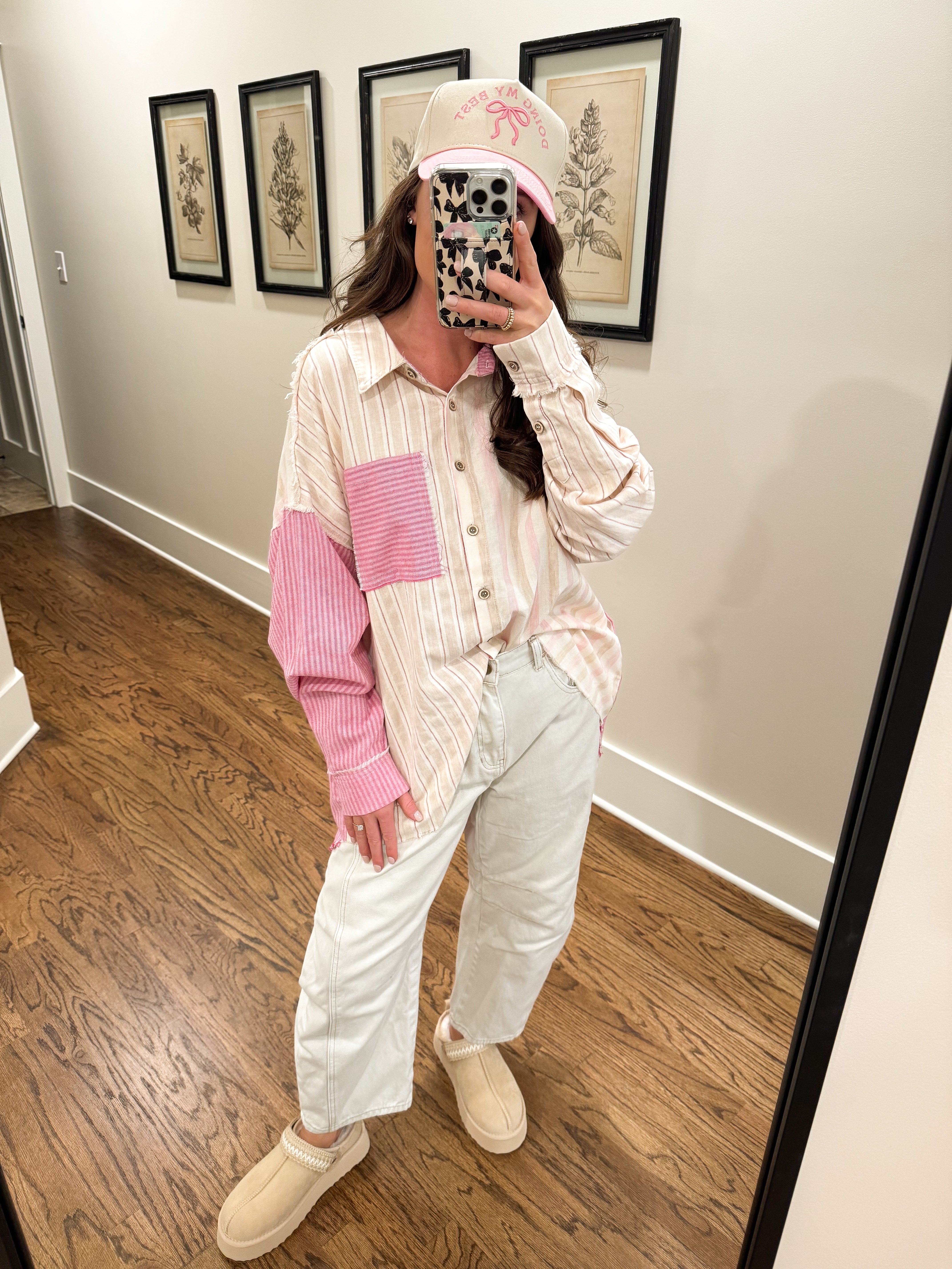 Everyday Wear Barrel Jeans - Ecru