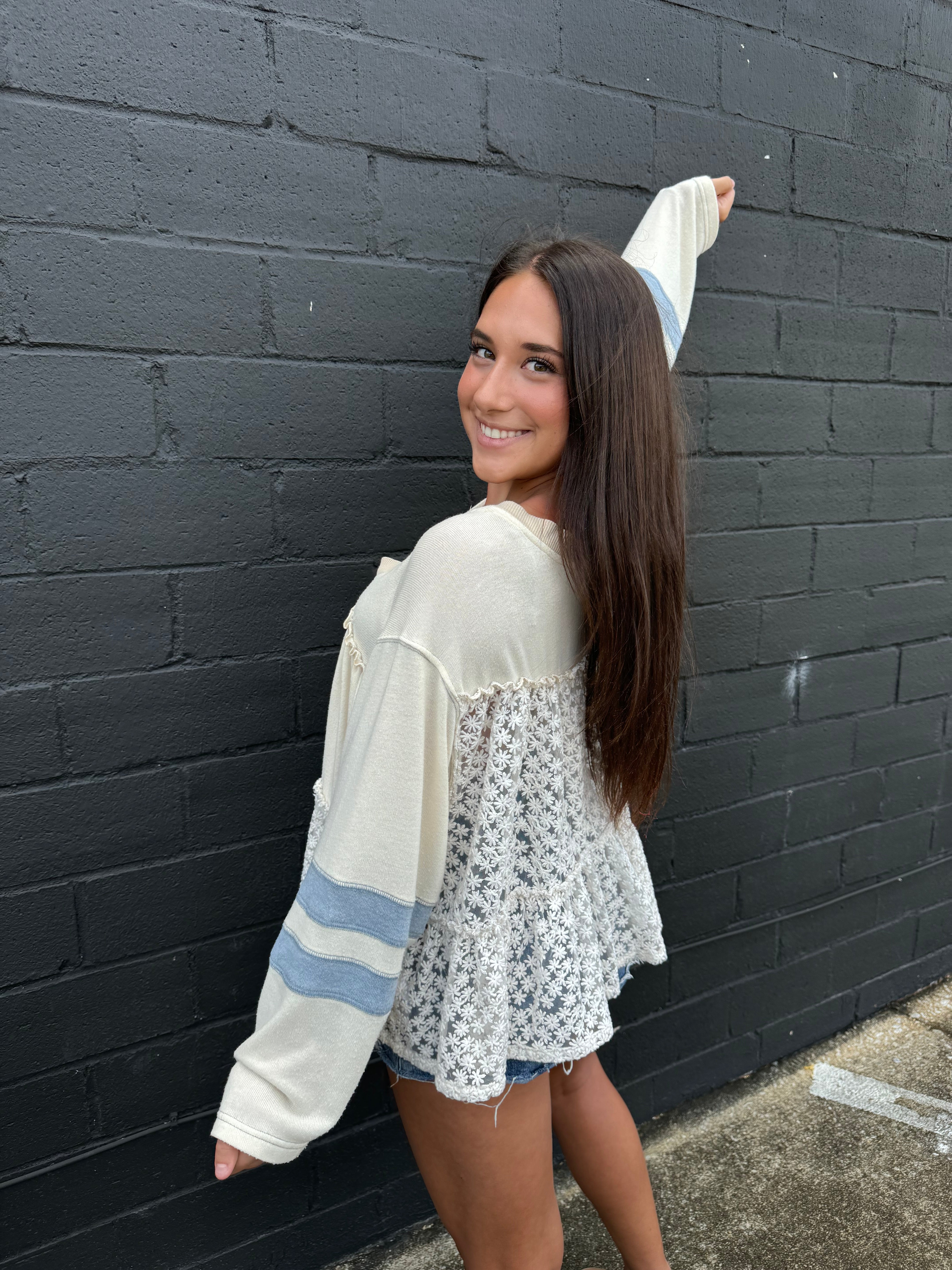 Dani Lace Knitted Jersey