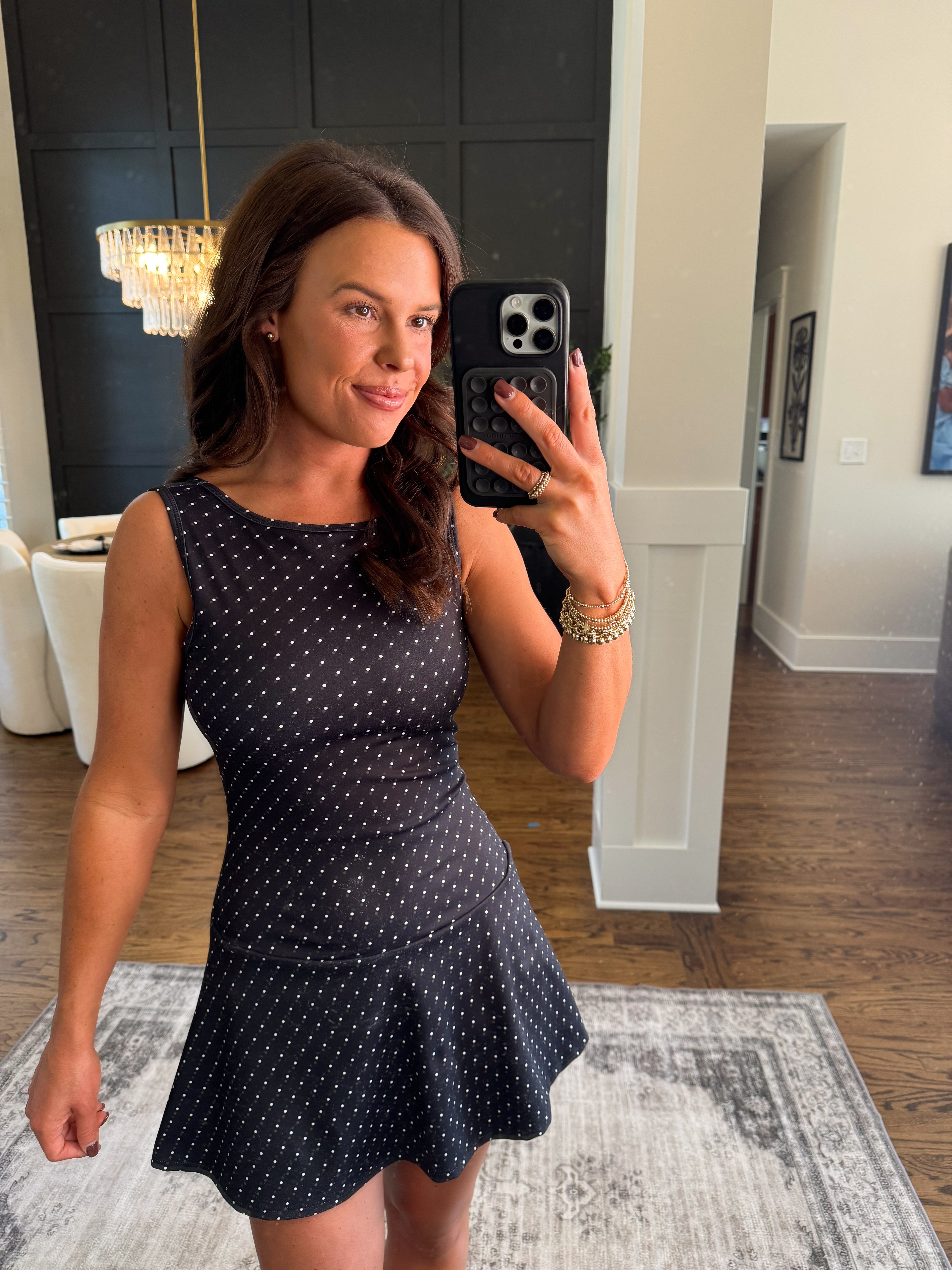 Going Polkadot Athletic Dress
