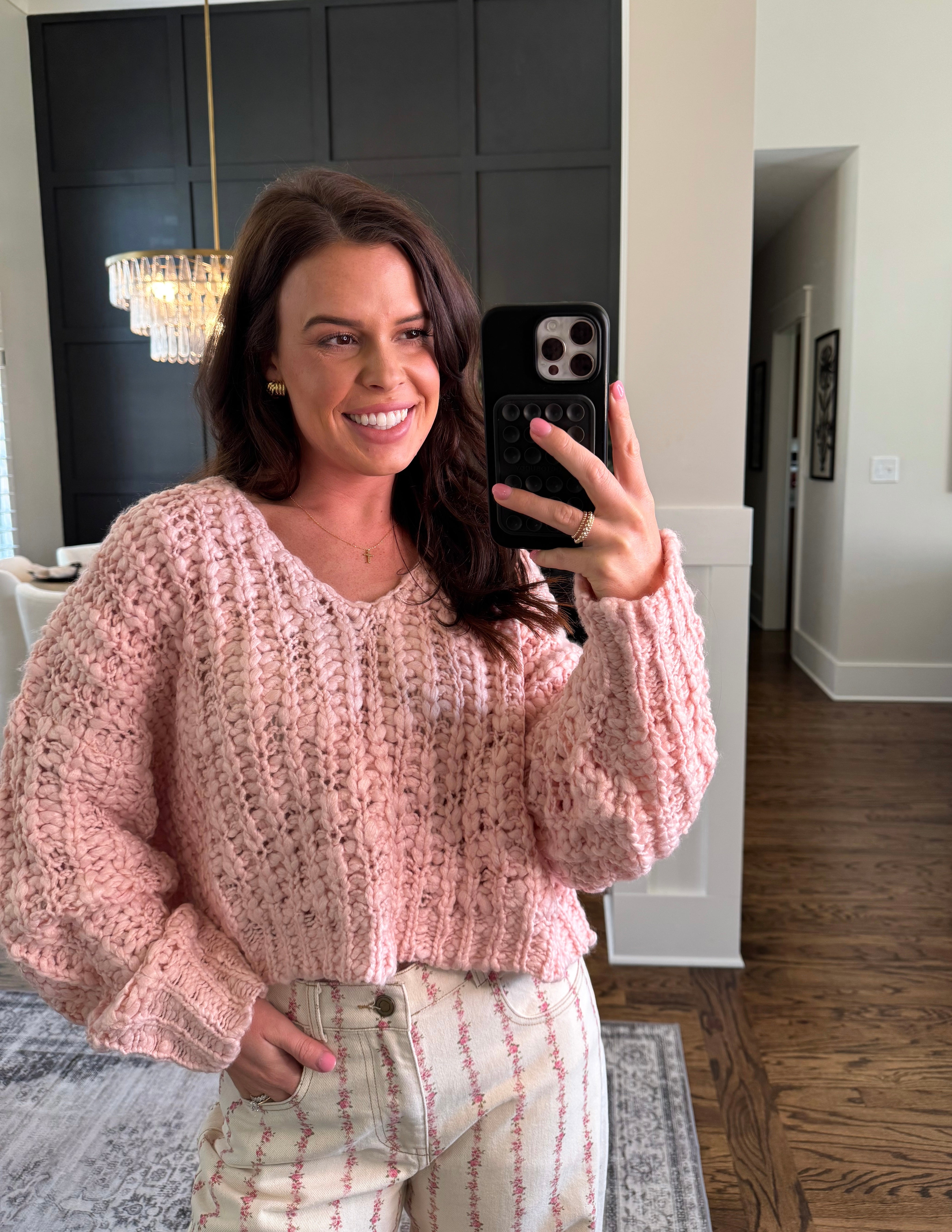 Love on Top Knitted Sweater