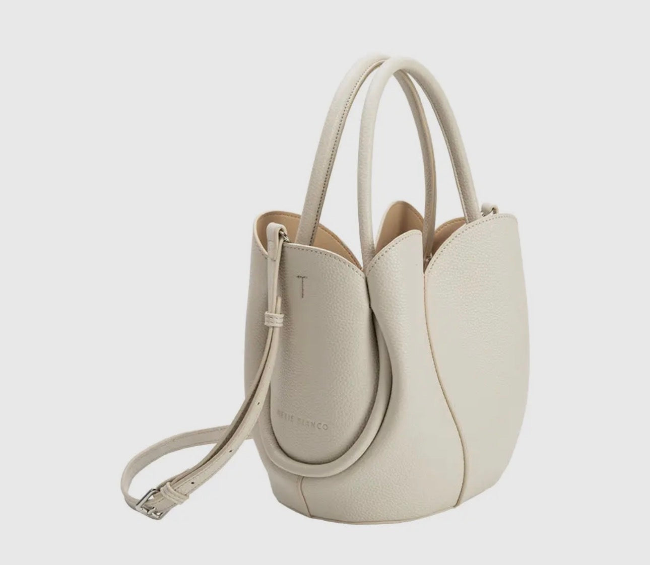 Tulip Bone Recycled Vegan Top Handle Bag - *PRE-ORDER 3/22*
