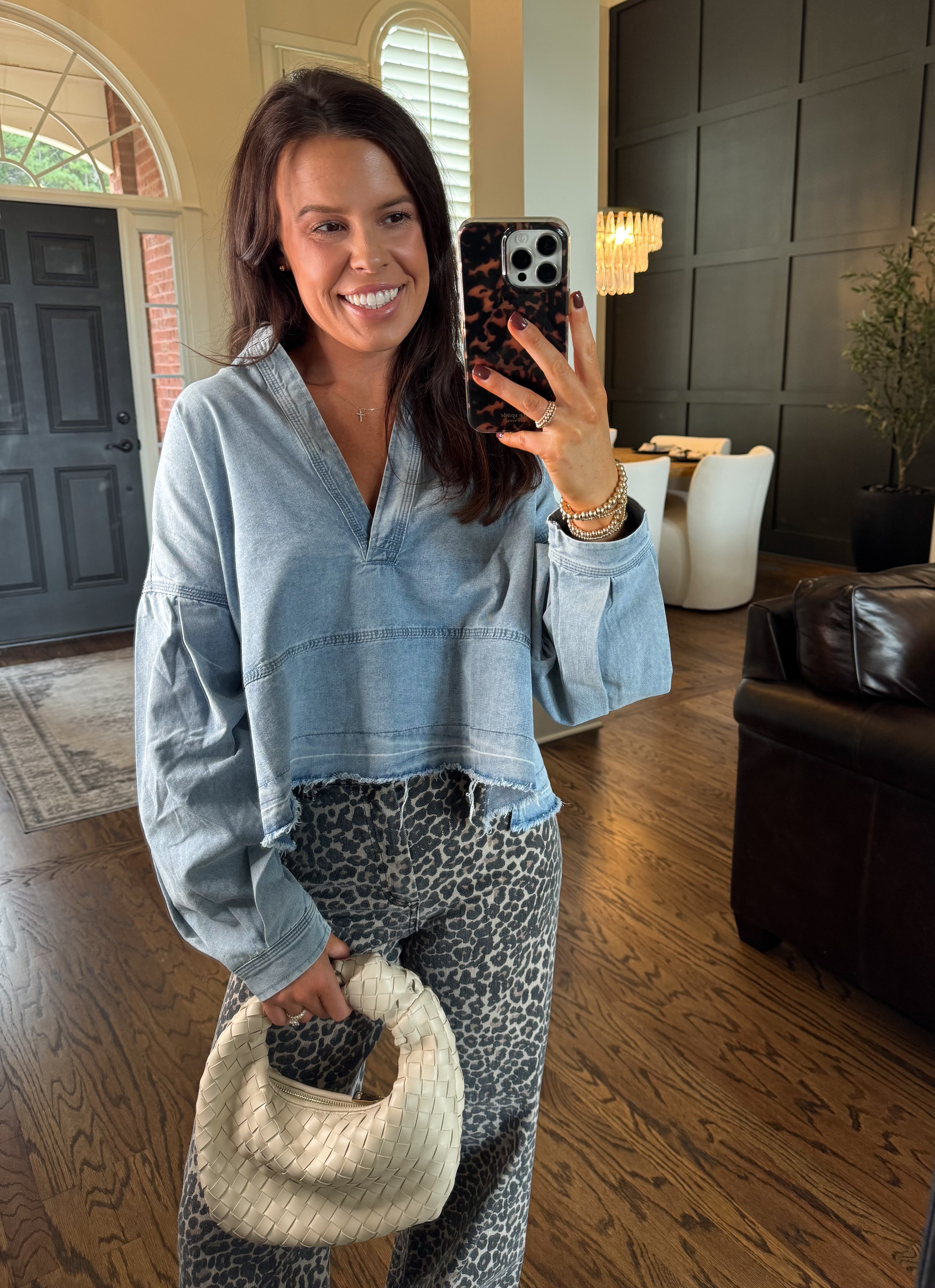 Denim Dreaming Top