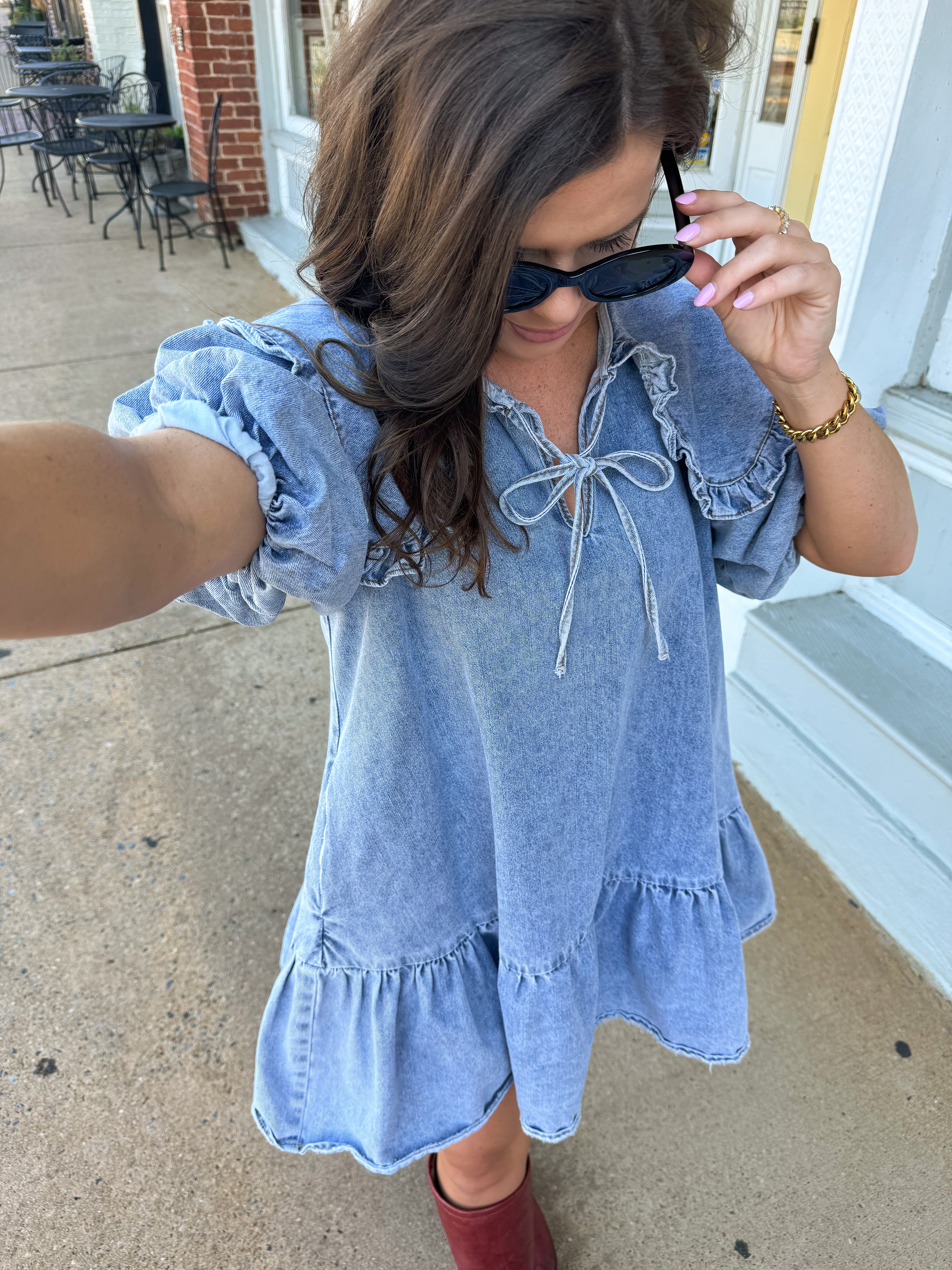 Classic Charm Collared Mini Dress