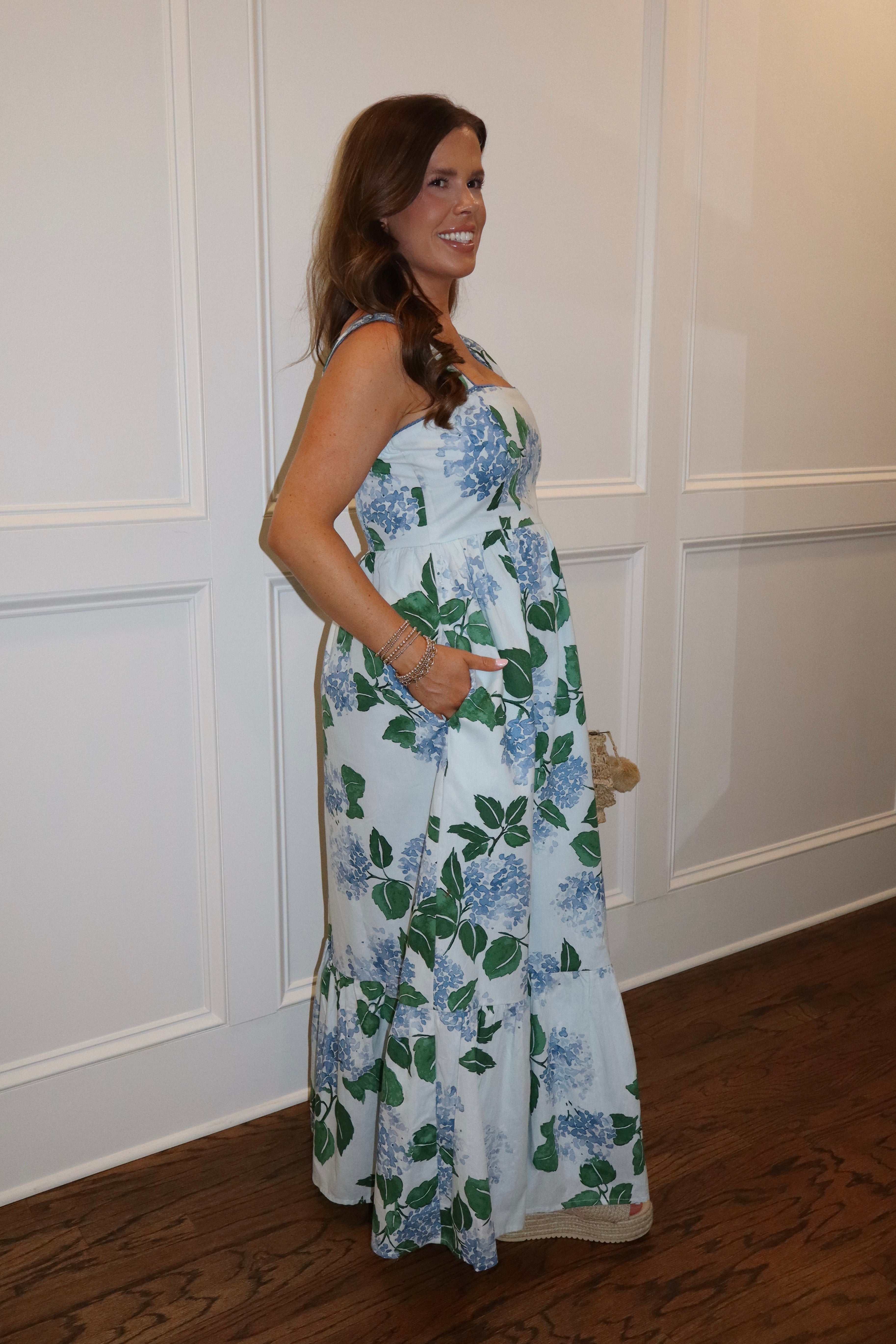 Haley Hydrangea Dress