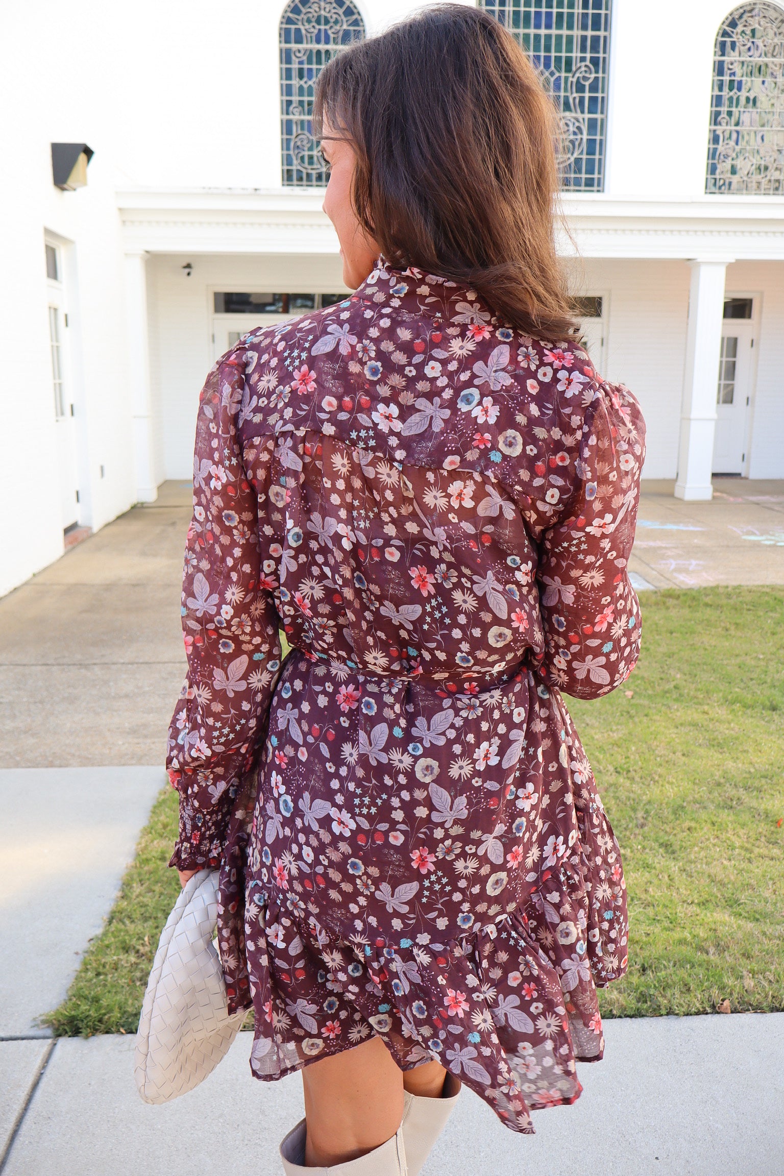 Cover Me in Floral Dress