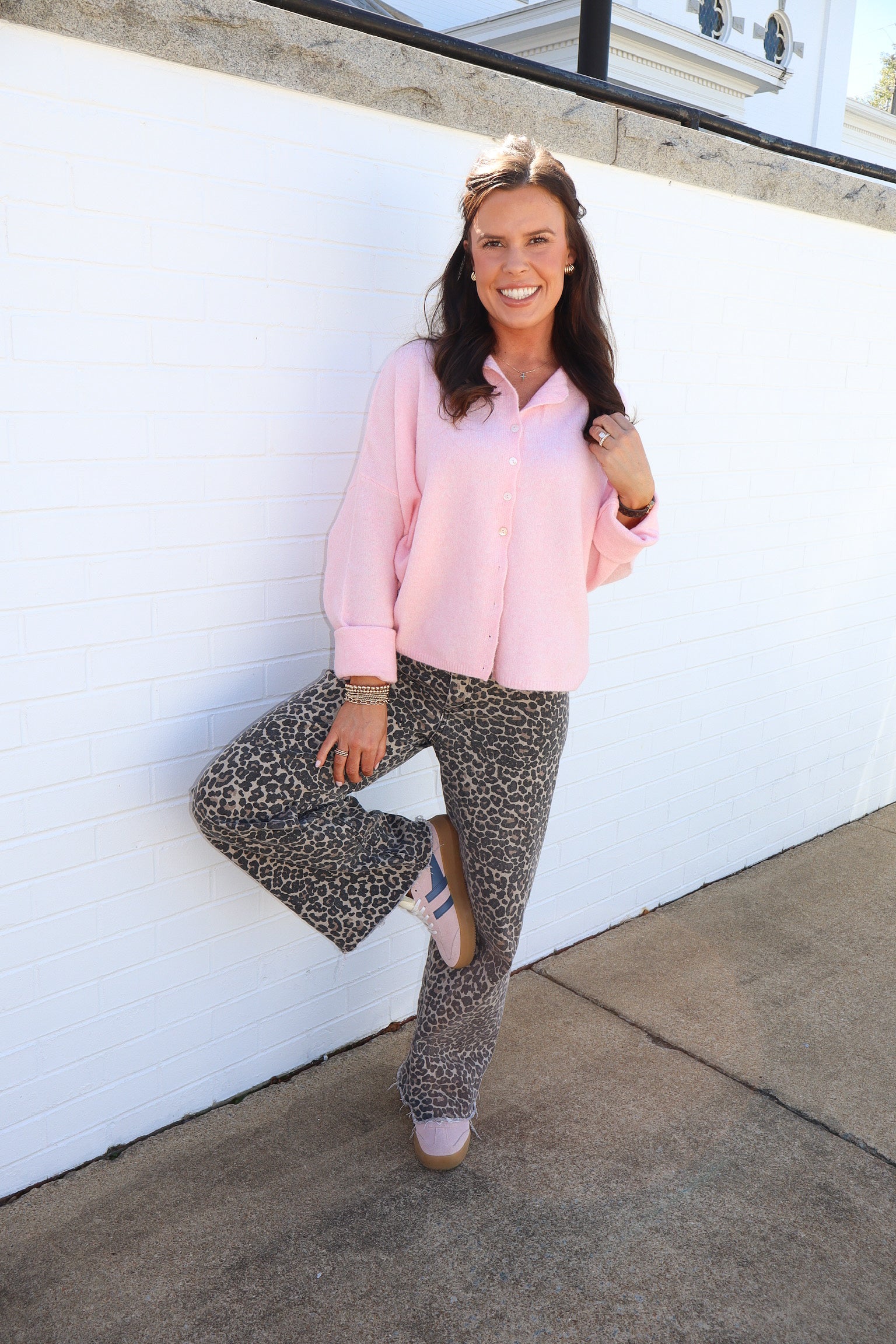 Most Wanted Cardigan - Baby Pink