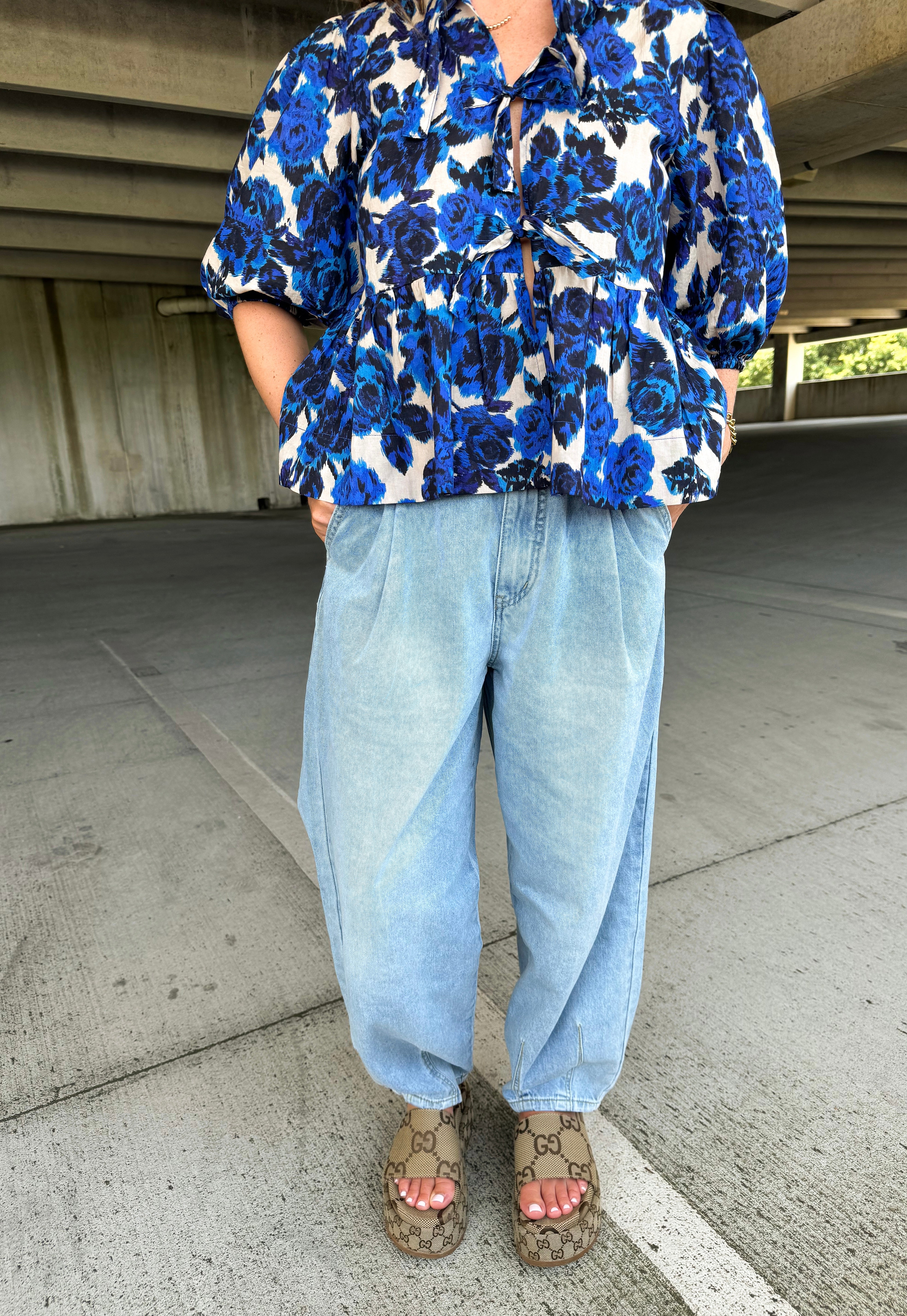 Everyday Wear Barrel Jeans