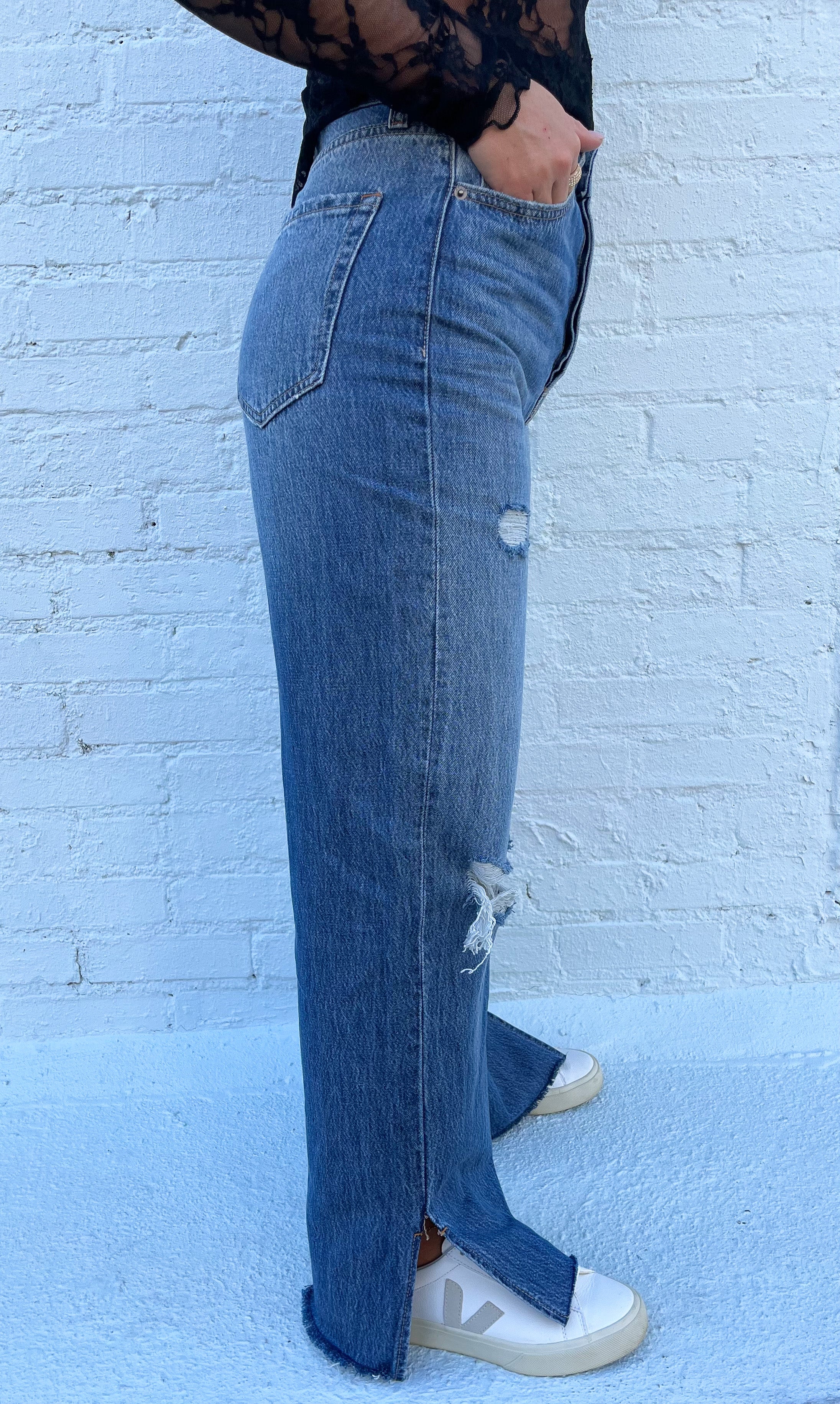 Hailey High Rise 90's Baggy Jean