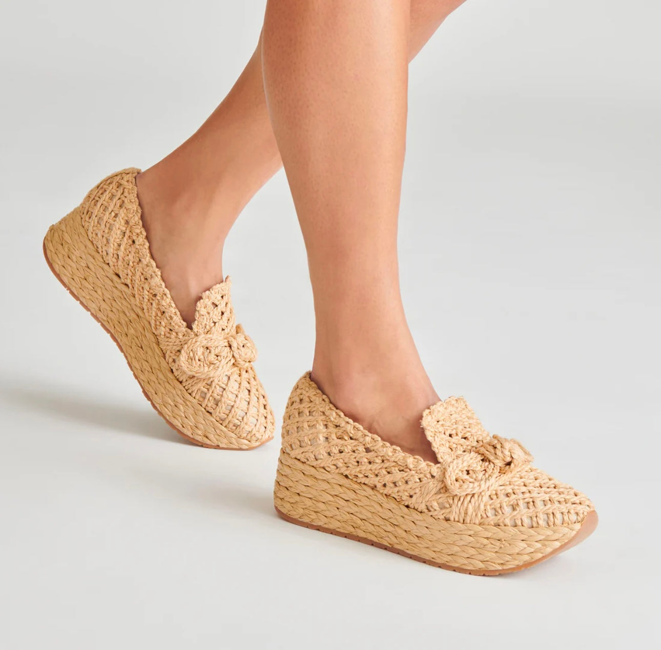 Elevated Bow Platform Sneakers