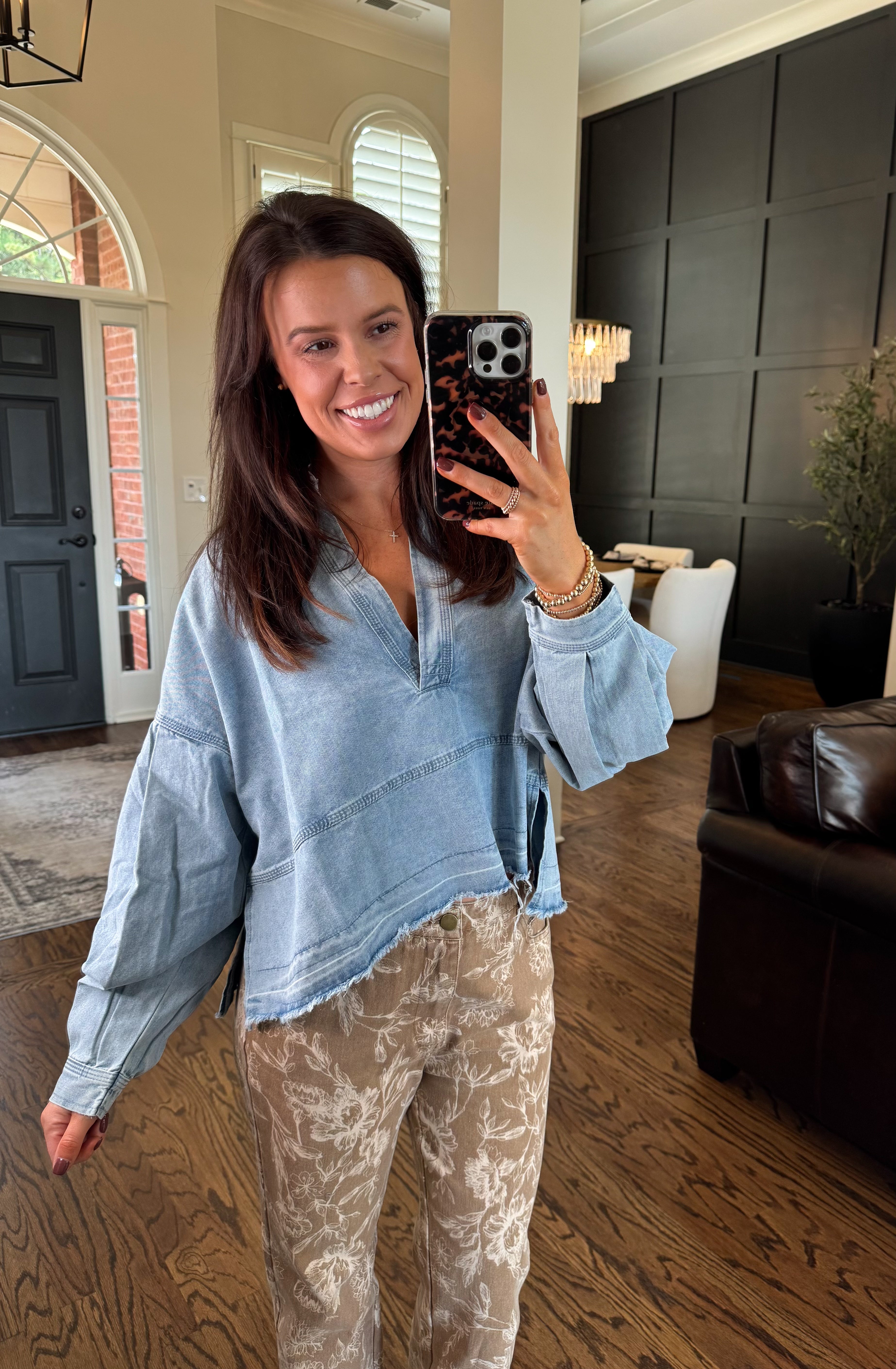 Denim Dreaming Top