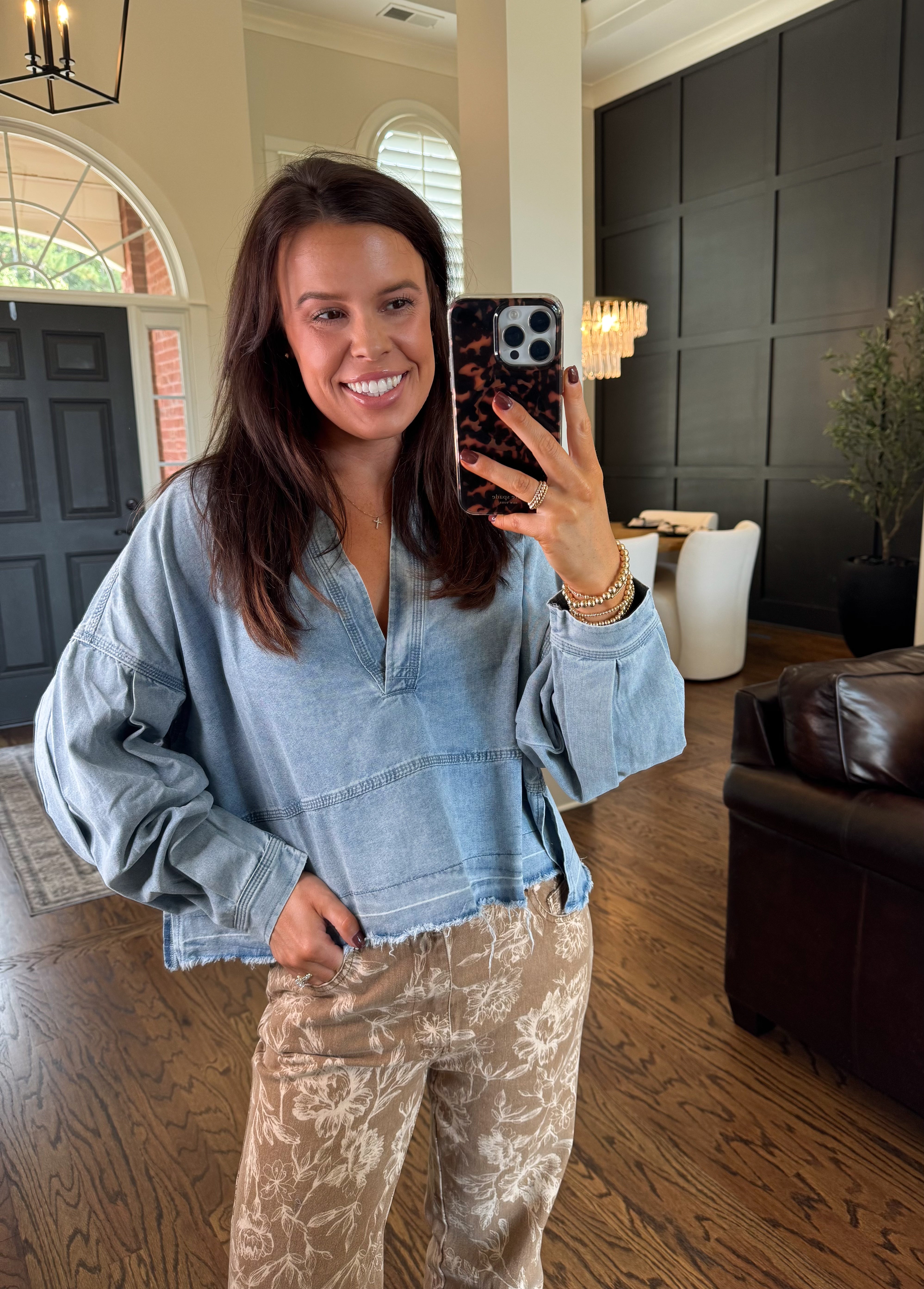 Denim Dreaming Top