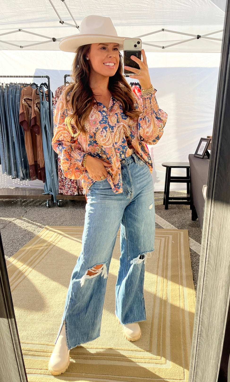 Hailey High Rise 90's Baggy Jean