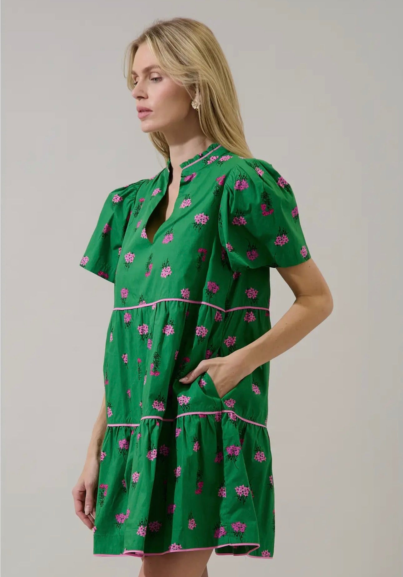 Something Good Floral Dress