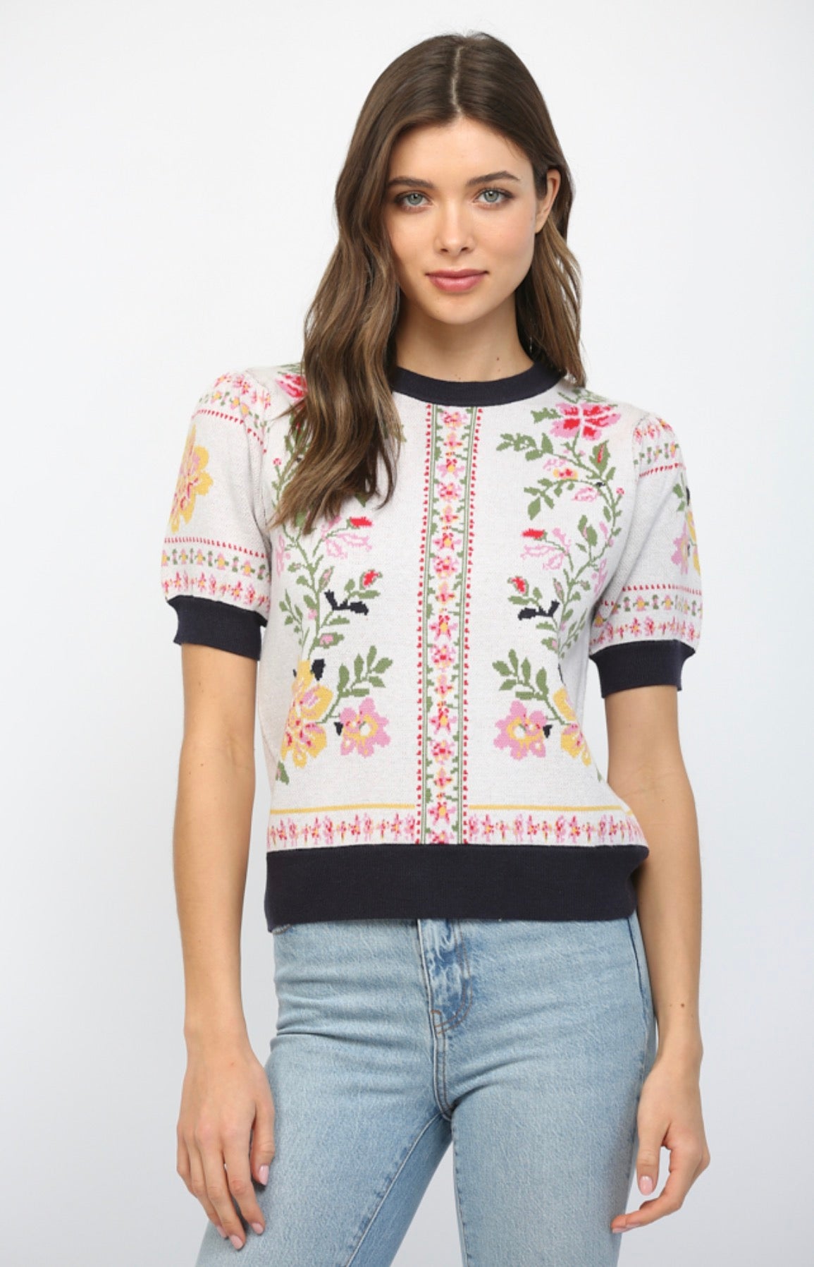 All Things Floral Sweater