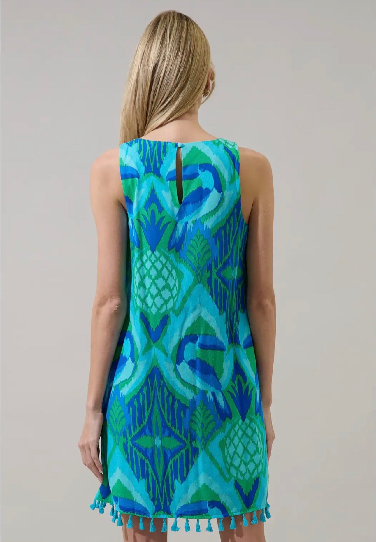 Blissy Tropical Dress