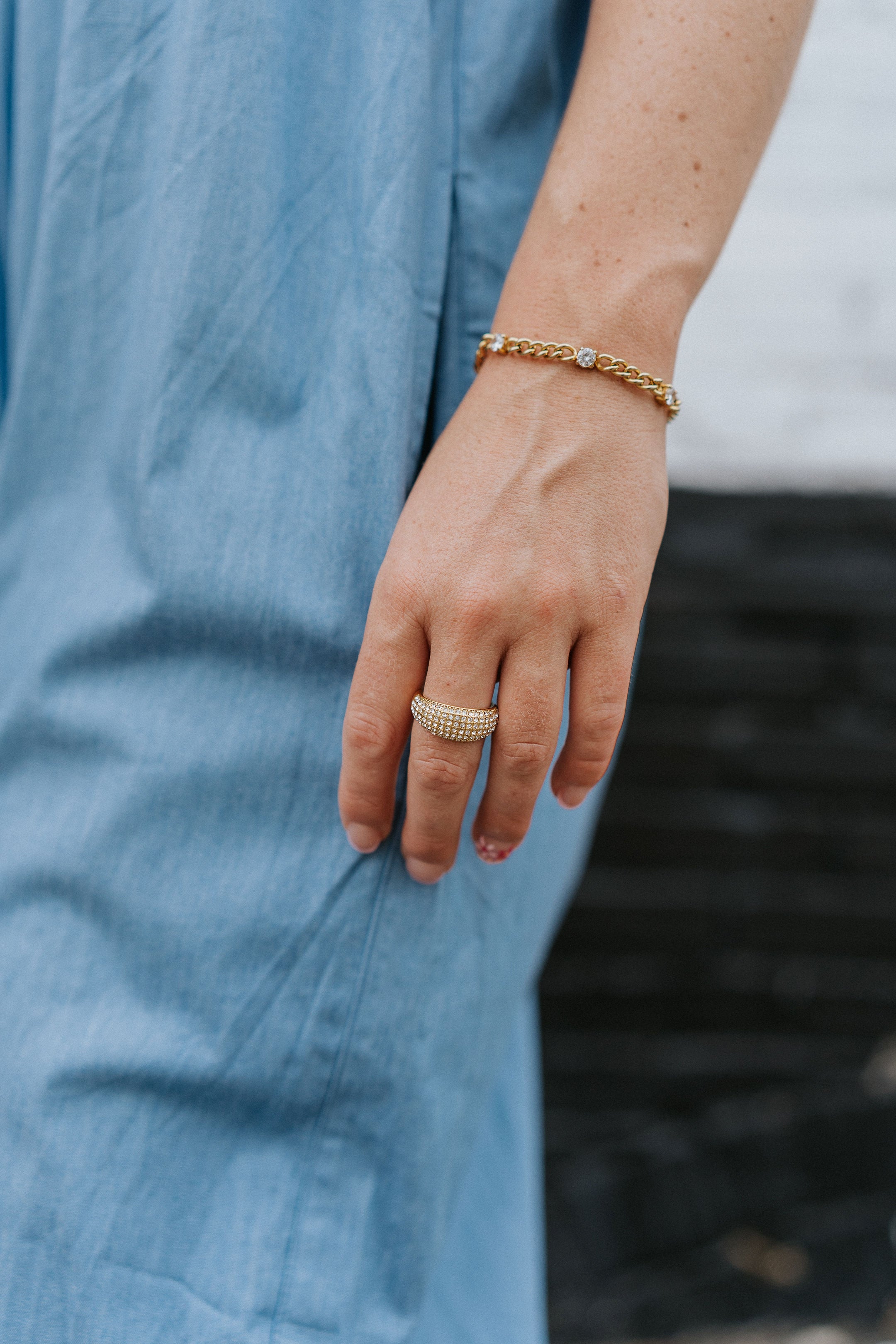 Diamond Dome Ring
