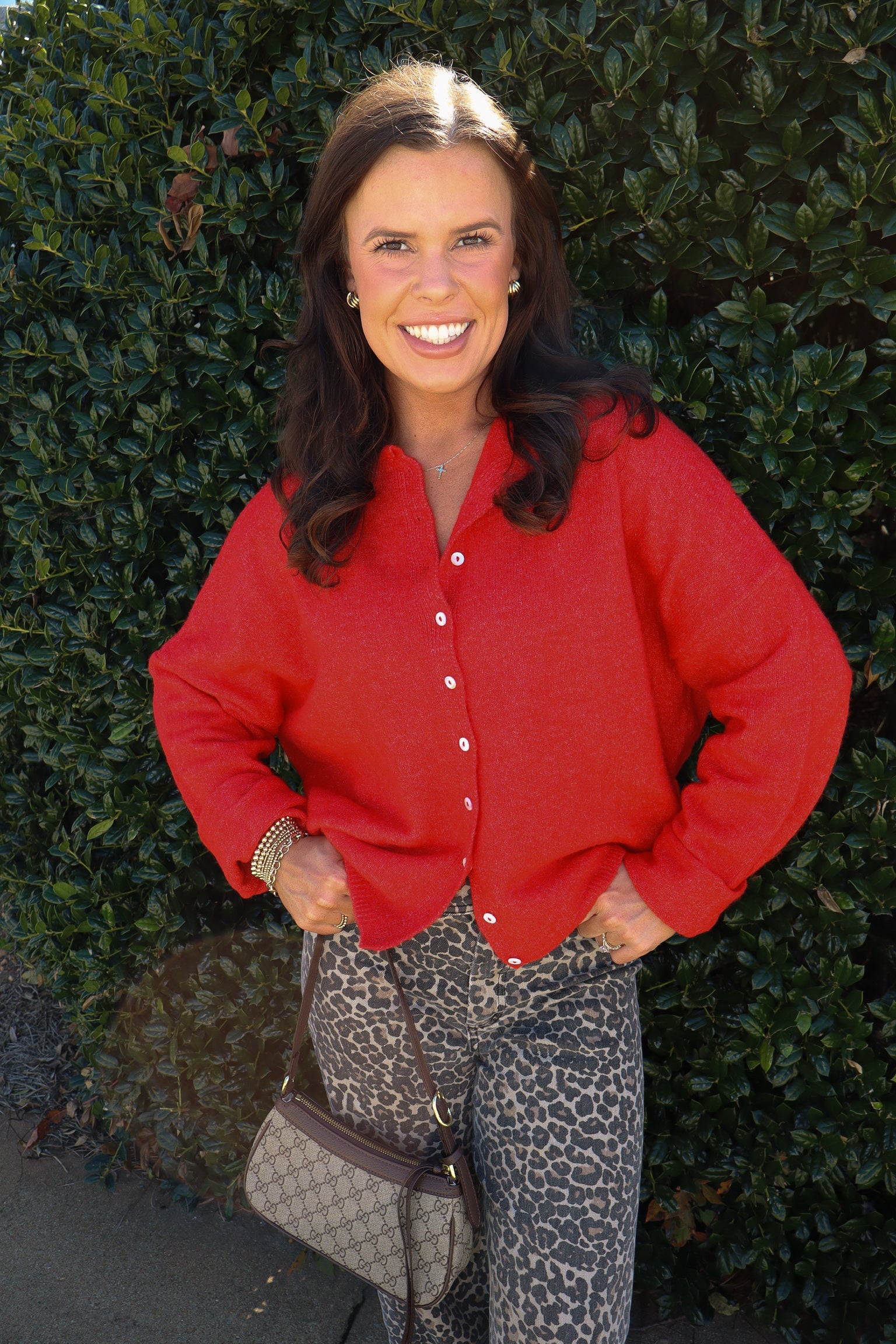 Most Wanted Cardigan - Red