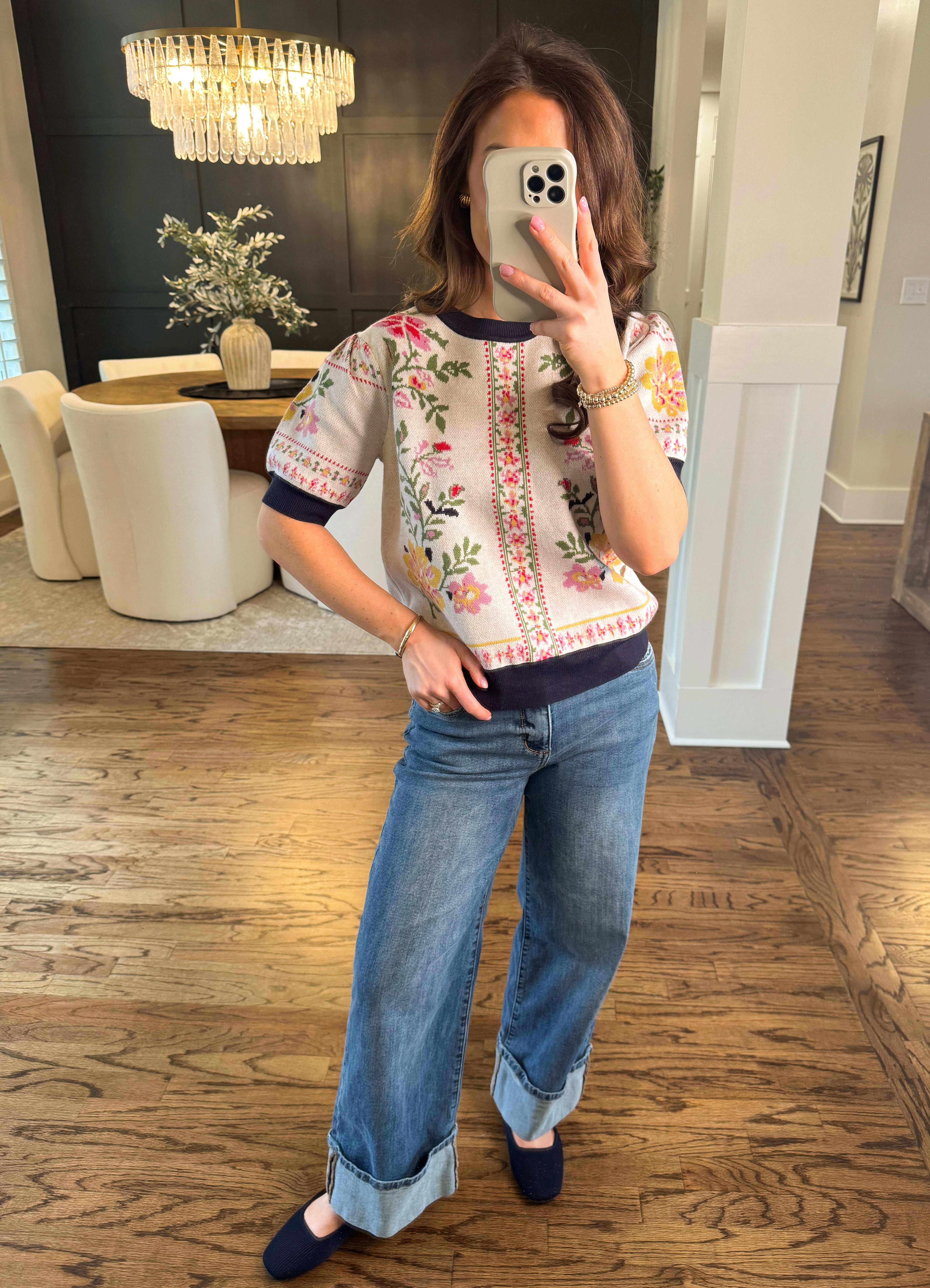 All Things Floral Sweater