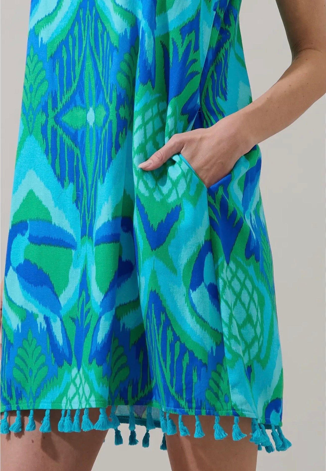 Blissy Tropical Dress