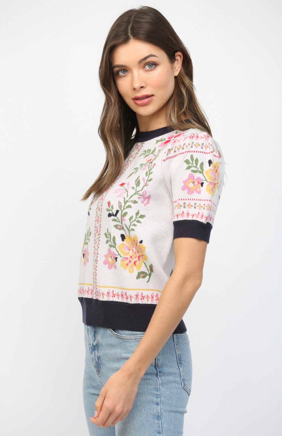 All Things Floral Sweater
