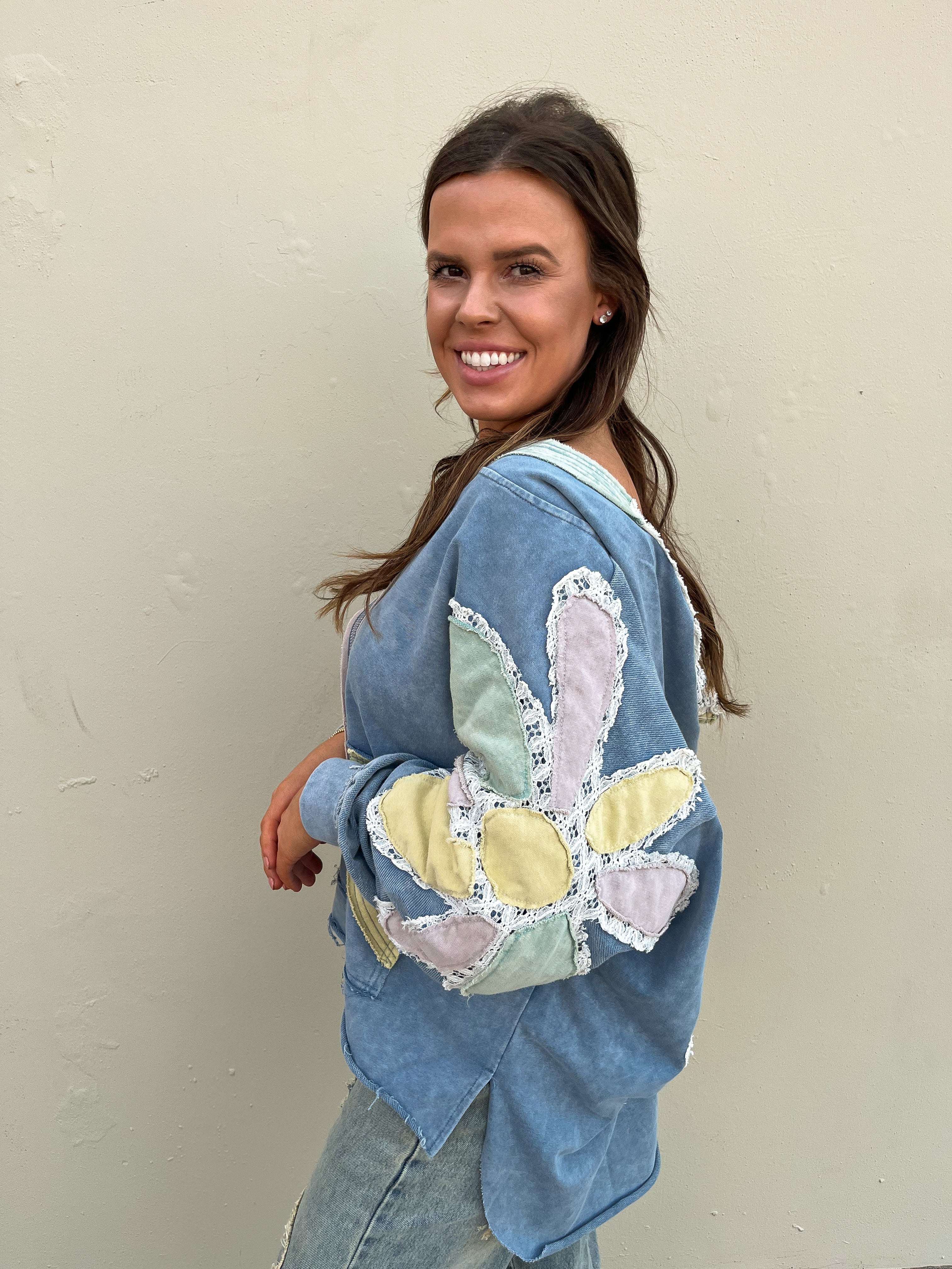 Full of Heart Floral Jacket