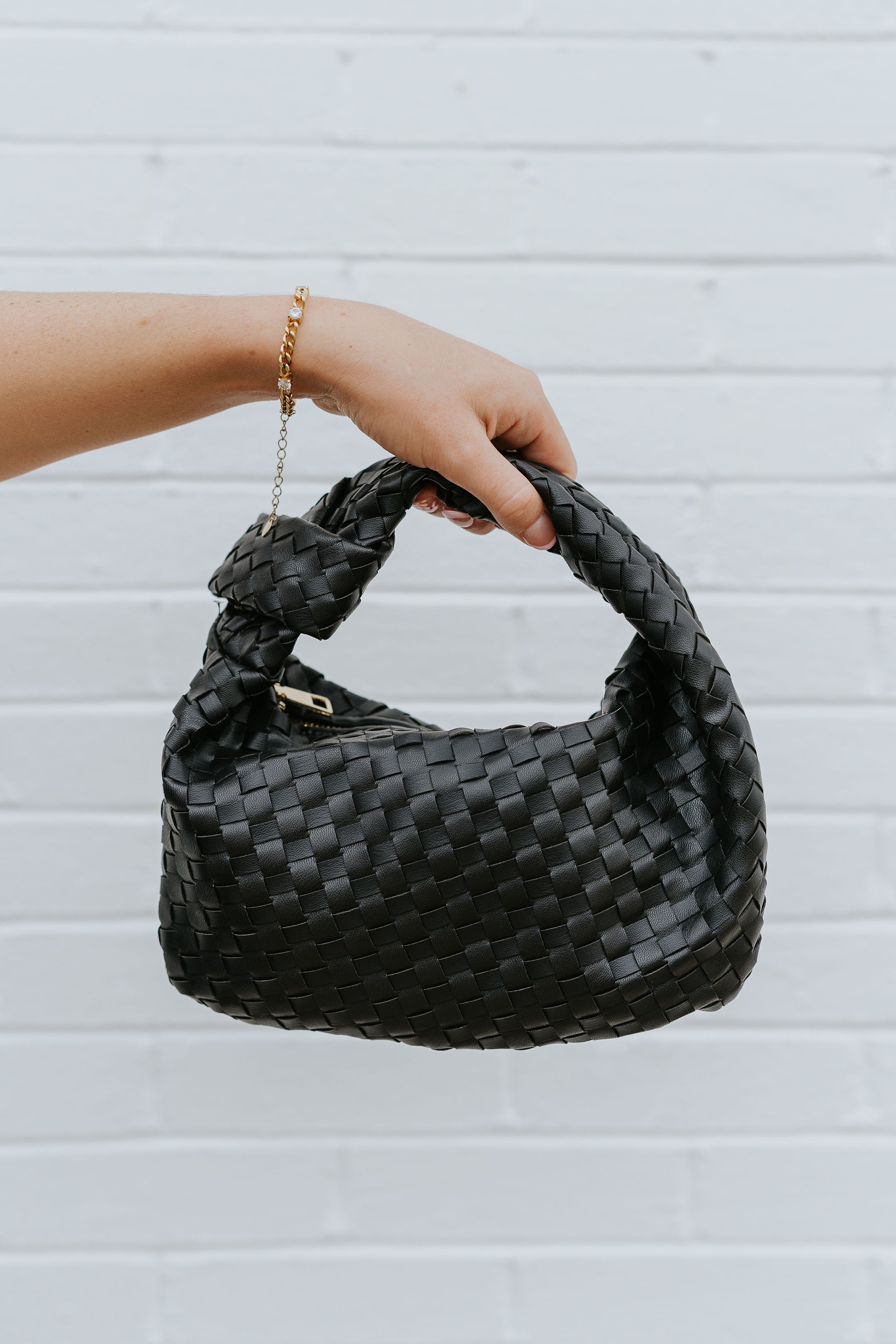 The Classic Elena Woven Handbag | Handbag, Leather tote bag, Leather  handbags