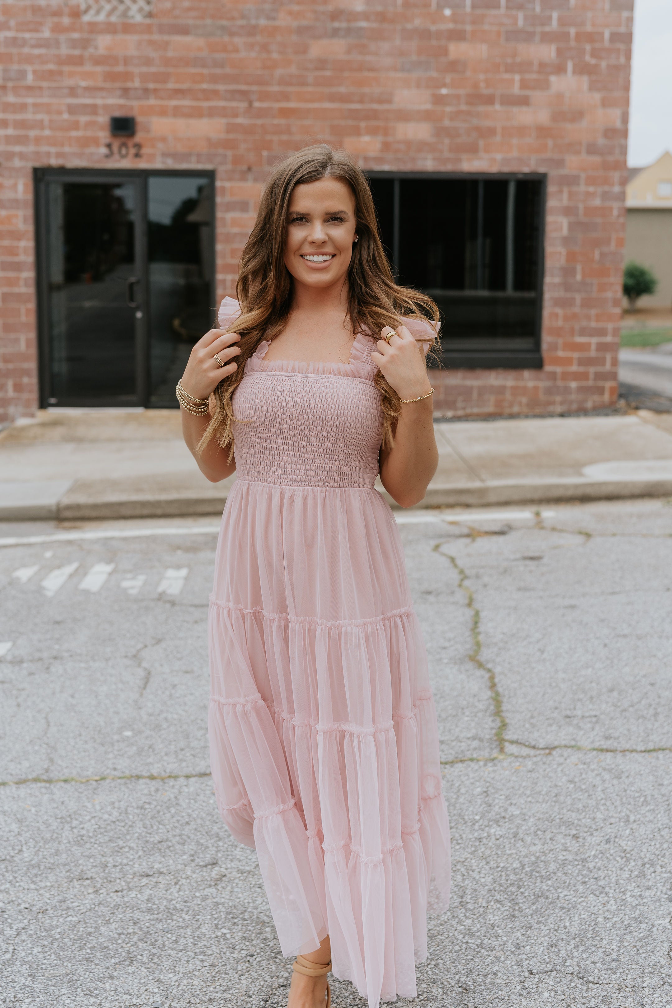 Tulle Much Maxi Dress
