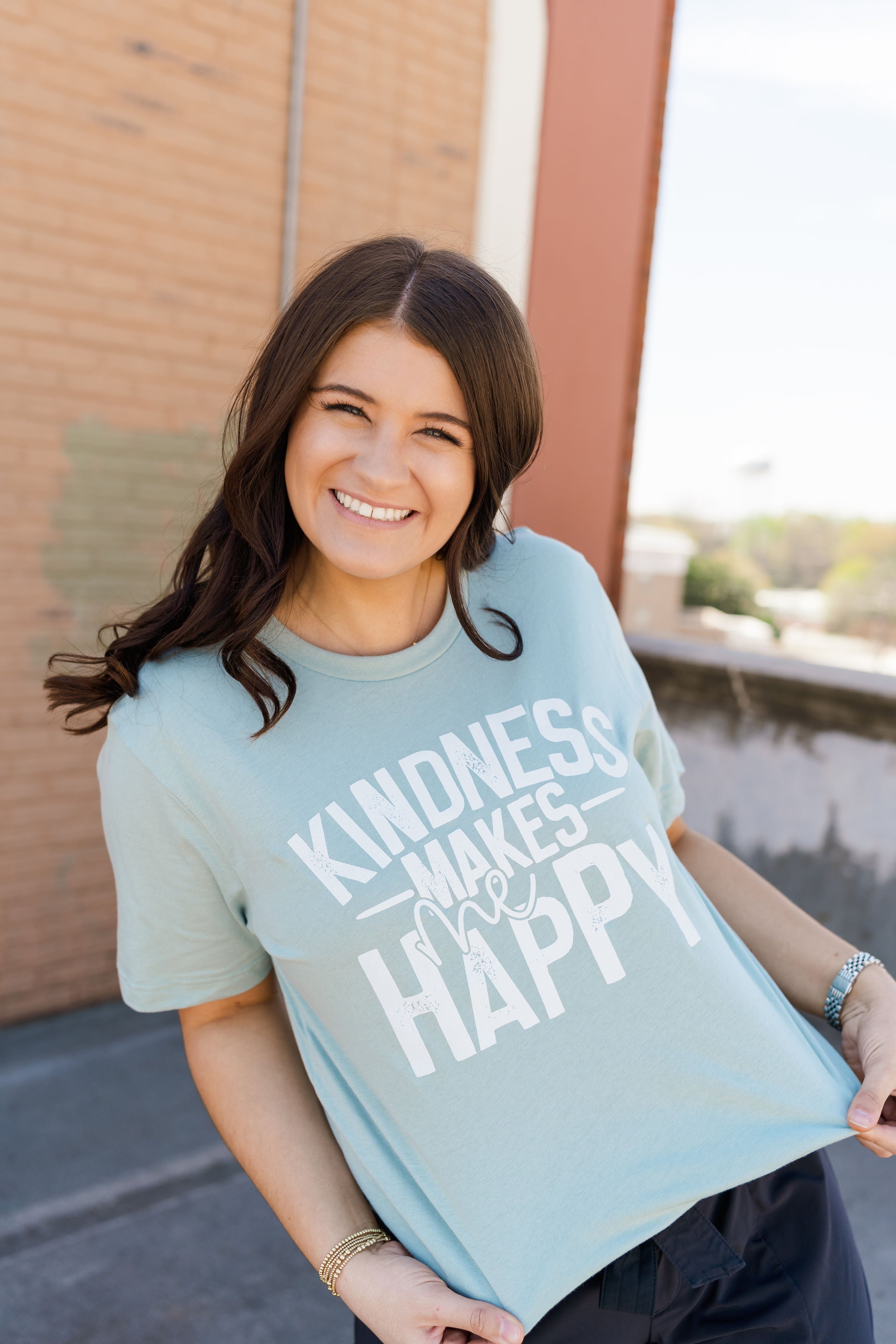 Kindness Makes Me Happy Graphic